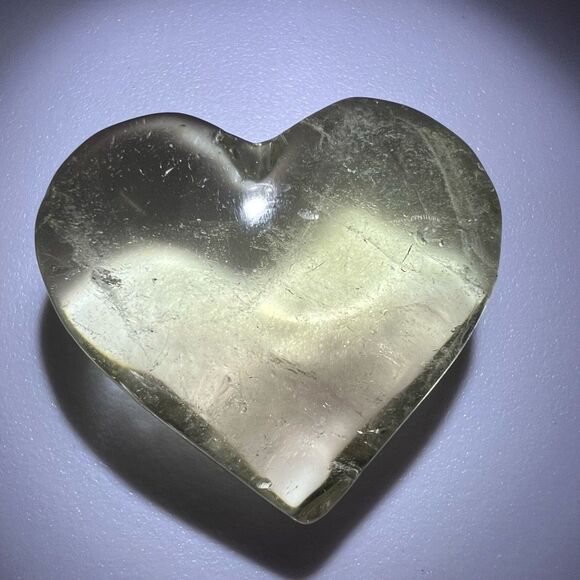 Citrine Crystal Heart Carving‎ (8) - Picture 4 of 11